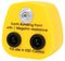 070-0012 - ESD Earth Triple Bonding Plug, 2x Banana Sockets & 1x Stud