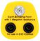 070-0021 - ESD Earth Triple Bonding Plug, 2x Banana Sockets & 1x Stud (Euro)