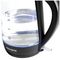 EK3987P - 2.2kW Illuminating Glass Kettle with Blue LED Lights, 1.7L