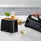 HB1116B - Essentials 2 Slot Toaster, Black