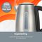 HB01402B - 1.7L Stainless Steel Kettle, Brushed