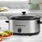 HBSC070S - 6.5L 240W Family Cook Slow Cooker, Silver