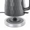 26053 - 1.7L Honeycomb Kettle, Grey