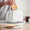 26060 - Honeycomb 2 Slice Toaster, White
