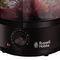 26530 - 3 Tier Compact Food Steamer, Matt Black