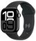 MWWP3QA/A - Apple Watch Series 10 46mm Jet Black Aluminium with Black Sport Band, Small / Medium Wrist
