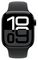 MWWP3QA/A - Apple Watch Series 10 46mm Jet Black Aluminium with Black Sport Band, Small / Medium Wrist
