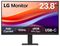 24U421A-B.AEKQ - 23.8" 100Hz Full HD Curved VA Monitor, HDMI USB-C
