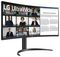 34WR55QK-B.AEK - 34" 21:9 UltraWide WQHD Curved VA Monitor, 2x HDMI USB-C