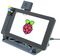 SMT2YLB - Raspberry Pi 7" Touchscreen Case with Building Block Studs, Black