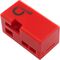 JUSTBOOM AMP ZERO CASE RED - Raspberry Pi Zero & Amp Zero pHAT Case - Red