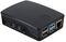PI4B_CASE_BLK/GRY - Official Raspberry Pi 4 Case, Black and Grey