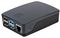 PI4B_CASE_BLK/GRY - Official Raspberry Pi 4 Case, Black and Grey