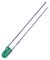 PSG91841 - 3mm Pure Green LED, Diffused, 18mA, 3.2V, Pack of 100