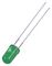 PSG91869 - 5mm Pure Green LED, Diffused, 18mA, 3.2V, Pack of 100