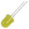 PSG91891 - 10mm Yellow LED, Diffused, 18mA, 2.2V, Pack of 5