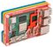 PIM678 - Pibow Coupe 5 Case for Raspberry Pi 5, Rainbow