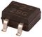 MB2S-E3/80 - Bridge Rectifier, Single Phase, 200 V, 500 mA, TO-269AA, 4 Pins, 1 V