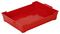 WT/RED - Inter Stackable Work Trays, Red 10 Pack