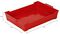 WT/RED - Inter Stackable Work Trays, Red 10 Pack