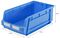 HC4/BLUE - High Capacity Plastic Storage Bin, Blue XL - 130mm x 205mm x 370mm