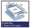 4C - 4L Multi-Use Clear Storage Box with Lid - 395mm x 255mm x 88mm