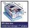 50C - 50L Multi-Use Clear Storage Box with Lid - 230mm x 440mm x 710mm