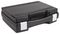 17026H76.079.GPB - Black Polypropylene Storage Case with Foam Insert - 76mm x 260mm x 210mm