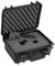 MAX235H105S.079 - Black PP Waterproof Case with Foam Insert - 117.5mm x 258mm x 243mm