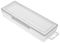 F1 - Clear Plastic Storage Box with Hang Tab - 35mm x 70mm x 195mm