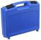 170/33GPB.034 - Blue Polypropylene Briefcase Storage Case With Foam Insert - 84mm x 337mm x 290mm