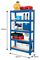CSM5350BP - 5 Shelf 350kg Boltless Shelving Unit, Blue