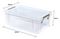 S20M100 - 10L Clear Allstore A4 Files Storage Box - 150mm x 255mm x 390mm