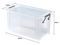 S20F026 - 2.6L Clear Allstore Storage Box - 140mm x 130mm x 240mm