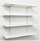 AR--U430-WH - 430mm Twin Slot Shelving Upright, White