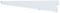AR-B220-WH - 220mm Twin Slot Shelf Bracket, White