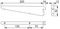 AR-B220-WH - 220mm Twin Slot Shelf Bracket, White