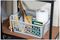 30507 - 9.7L Large Handy Storage Basket, Cool Grey - 140mm x 260mm x 370mm