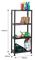 D03482 - 1.4m 200kg 4 Tier Plastic Shelving Unit