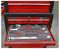 SF30R - 1200mm x 550mm x 30mm Custom Easy Peel Shadow Foam Tray Insert for Tool Cabinets, Tool Boxes & Cases, Red/Black