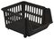 H15516 - Stacking Storage Baskets Set, Black - 3 Pack