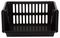 H15706 - 35cm Stacking Storage Basket, Black