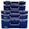 143608 - CarryLite 80 4x8-9 Organiser Compartment Storage Box with 25 Inserts - 79mm x 337mm x 278mm