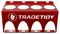 TT-SCRL - Aerosol & Spray Can Storage Holder for Larger Cans, Red