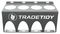 TT-SCGL - Aerosol & Spray Can Storage Holder for Larger Cans, Grey