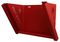 TT-PTR - Paper Towel & Blue Roll Storage Dispenser / Holder, Red