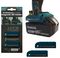 BH-MK-S-BLU-2 - Magnetic Screwdriver Bit Holder for Makita Power Tools - Blue, 2 Pack