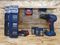 BM-BO18-BLU-6 - Battery Storage Mounts for Bosch Professional 18V Power Tool Batteries - Blue, 6 Pack