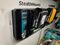 CMC-MK-B - Power Tool Battery Double Charger Storage Mounts for Makita DC18RD - Black, 2 Pairs
