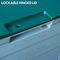 GH366 - Wooden Panel Effect Outdoor Garden Storage Box, 296L
